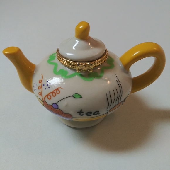 Tea Pot Trinket Box - Picture 1 of 8